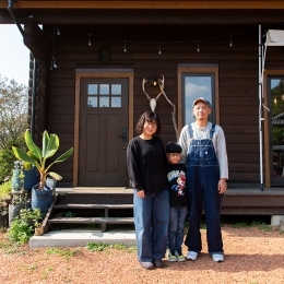 【田舎暮らし】ログハウスがちょうどいい！自然との距離が近い、丹波篠山での自由な暮らし