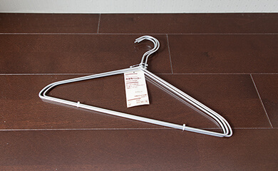 アルミ洗濯用ハンガー約幅42cm／3本組
